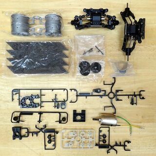 一部組立済 タミヤ 1/10スケール エンツォ フェラーリ 電動ラジオ