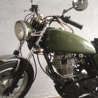 SR400 FI SR専門店カスタム マフラー2本付き