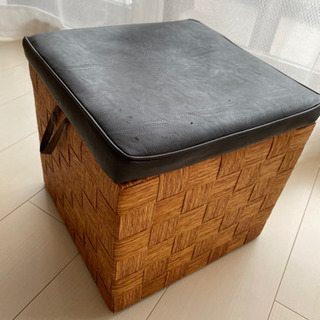 ニトリ 収納付きスツール 破損あり ココ 広島の椅子 スツール の中古あげます 譲ります ジモティーで不用品の処分