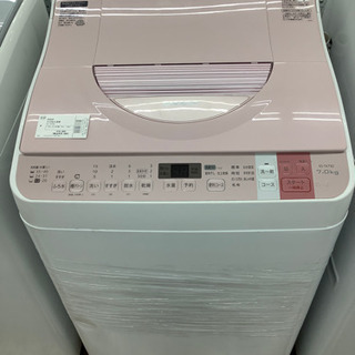 安心の6ヶ月保証付き　SHARP（シャープ）　全自動洗濯機　ES-TX750  7.0kg  2016年製　50Hz/60Hz