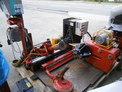☆品 小野谷機工 大型タイヤチェンジャー TC-3300 オートエアチェンジャー（ASCOT 002）付き 動作確認済み☆