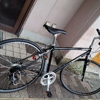 美品☆ADVANCE 700cクロスバイク 7speed/ブラック