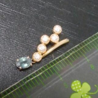 アレキサンドライト k18イエローゴールド ペンダントトップ