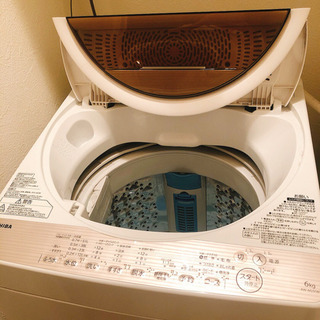 【差し上げます！】東芝製洗濯機6kg【給水ホース付き】
