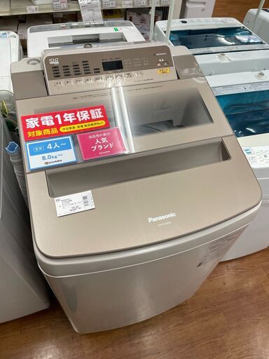 パナソニック　10㎏全自動洗濯機　NA-FA100H6　2019年製