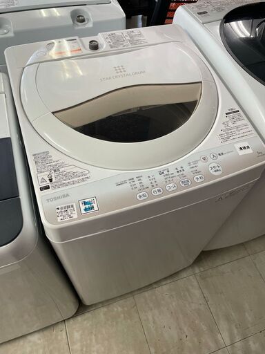 トウシバ　5.0㎏全自動洗濯機　AW-５G2　2015年製