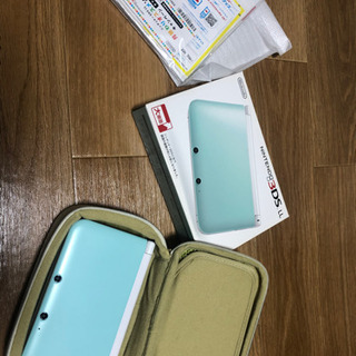 美品✨ ソフト付き✨ニンテンドー3DS LL✨かわいいミントブルー