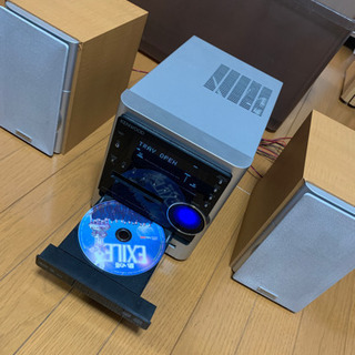 【ネット決済】CD MD USB ラジオコンポ　リモコン付き