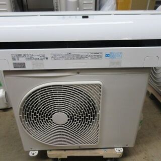 K02389　東芝　中古エアコン　主に6畳用　冷2.2kw／暖2.2kw 