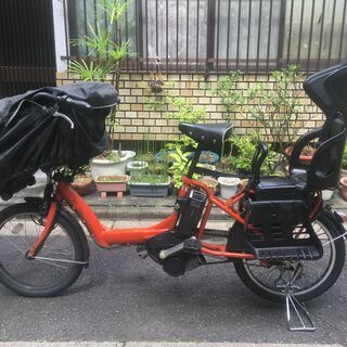 電動自転車 Bridgestone 二子供乗せ 20インチ 大容量バッテリー12.8AH