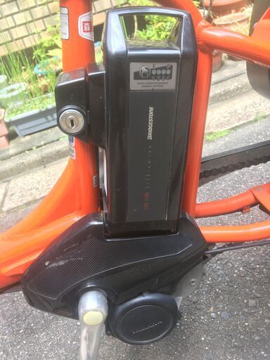 電動自転車 Bridgestone 二子供乗せ 20インチ 大容量バッテリー12.8AH