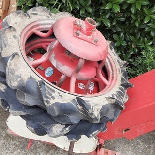 ♬ 専門店発！ ヤンマー耕運機 YC-750 点検渡し 水田タイヤ付