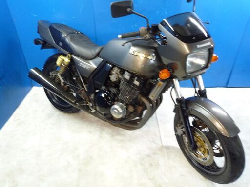 KAWASAKI ZRX400 グレー 格安提供車 要整備 格安キャンペーン 期間限定 諸経費０円 始動確認済み 即納車有り 激安 横浜 都筑 P-Yard