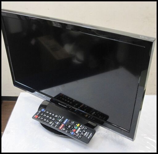 新生活！13200円 シャープ 19型 液晶テレビ 2018年製 リモコン付き HDD対応