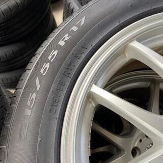 🌞215/55R17⭐2019年！アルファード、ノア、ヴォクシー等に！バリ山！PIRELLI製アルミホイール付サマータイヤ入荷しました🌞