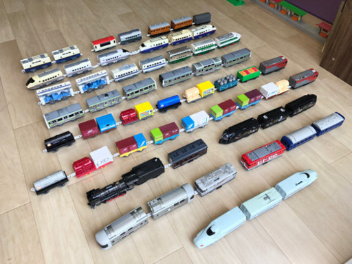 【プラレール】58車両＋情景部品