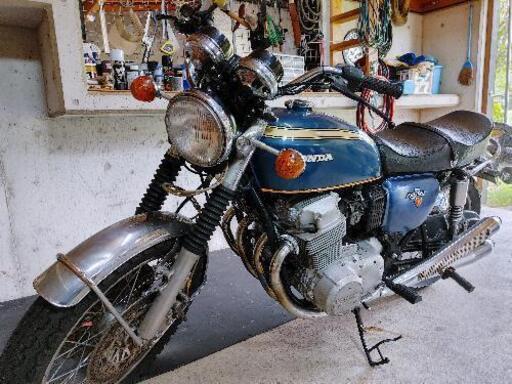 (*^▽^)/お客様が、決まりました。ありがとうございました。(^o^)★CB750F★初度登録　昭和52年11月★令和4年4月迄車検付き★純正ブルー外装★フレーム以外は、k5です。★整備済み‍★