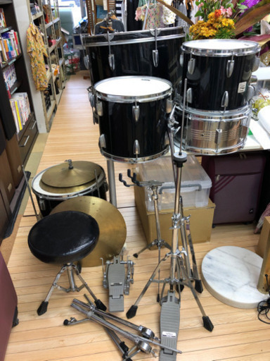 YAMAHA ドラムセット‼️スティック  ドラムイス ペダル シンバル