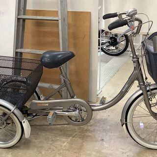 ブリヂストン/BRIDGESTONE 三輪車 WAGON シルバー 20インチ【ユーズド 
