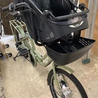 SOGO 自転車 ELISE 20インチ グリーン フロントチャイルドシート付【ユーズドユーズ名古屋天白店】 J946