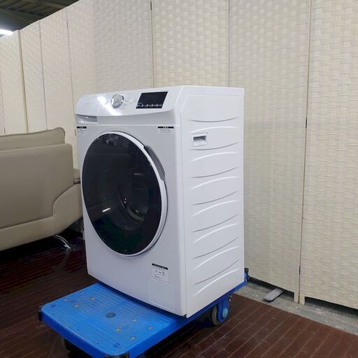 YAMADA　ハーブリラックス　ドラム式洗濯機　洗濯6㎏　YWM-YV60F1　ホワイト 2018年製 ヤマダ 洗濯機 中古家電 店頭引取歓迎 R3756)