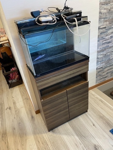 熱帯魚水槽フルセット 60センチ　ヒーター LEDライト　ポンプ