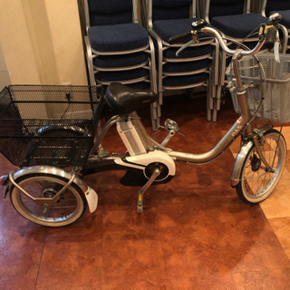 ヤマハ　PASワゴン　電動アシスト自転車　三輪