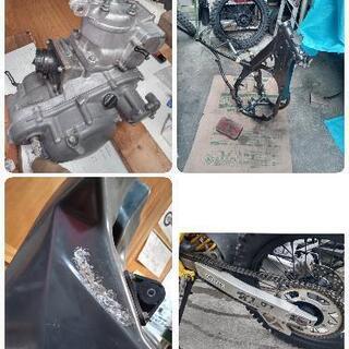 スズキ　RM125　RF14A　モトクロッサー　公道仕様　自家発電　混合給油　自家塗装　2st　125cc　最終値下げ