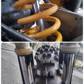 スズキ　RM125　RF14A　モトクロッサー　公道仕様　自家発電　混合給油　自家塗装　2st　125cc　最終値下げ