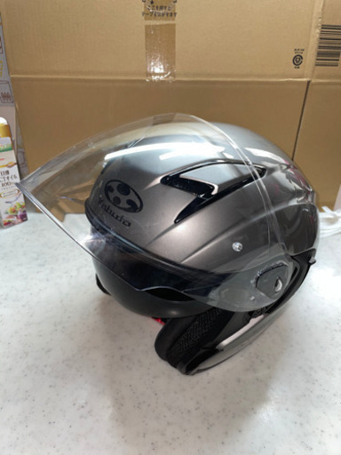 OGK Kabuto EXCEED オープンフェイスヘルメット　クールガンメタ