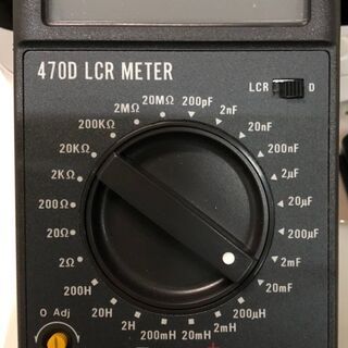 デジタル LCR メーター AR-470D (J954axY) デジタル LCR メーター AR-470D (J954axY)