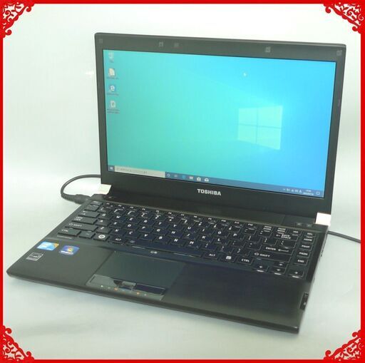 即使用可能 ノートパソコン Windows10 中古良品 13.3型 東芝 R700 Core i5 4GB 320G DVDマルチ 無線LAN Wi-Fi Bluetooth LibreOffice