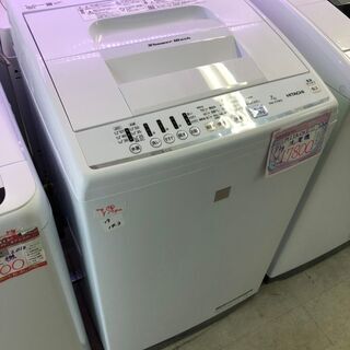 ☆中古 激安！ HITACHI 日立 7kg 全自動洗濯機 2019年製 NW-Z70E5型 【