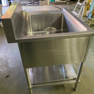 食器洗浄機用　1槽シンク　800x660x970