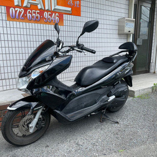 ☆12万円 PCX125 人気の黒！セル1 実働車☆ホンダ PCX 小型
