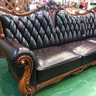 【愛品館八千代店】ゴージャスなカウチソファ【愛八SF】