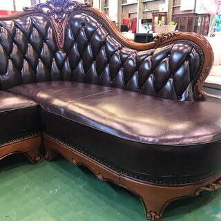 【愛品館八千代店】ゴージャスなカウチソファ【愛八SF】