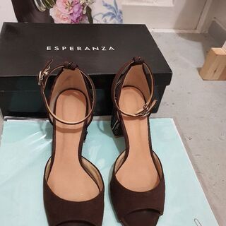 Esperanza サンダル ハイヒールー 5cm sサイズ 日本製