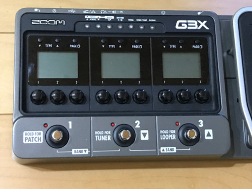 ズーム ZOOM ギター用 マルチエフェクター G3X ZOOM G3X マルチギター