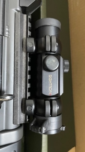 89式小銃+ドットサイト、持ち運び用の鞄など