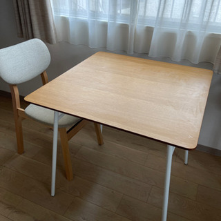 【ネット決済】 Francfranc テーブル椅子セット　取り来れる方