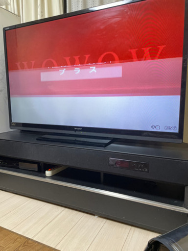 SHARP AQUOS 60インチ\u0026テレビ台スピーカー