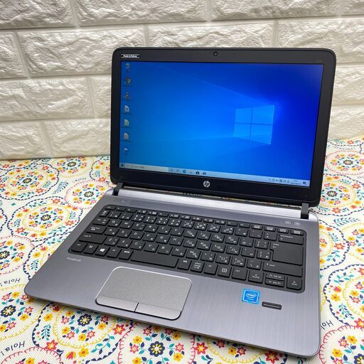 13.3インチ/ 新品SSD/Webカメラ/ hp/ ノートPC