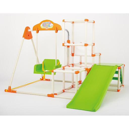 おりたたみロングスロープ キッズパークSP 子供用滑り台　室内ぶらんこ
