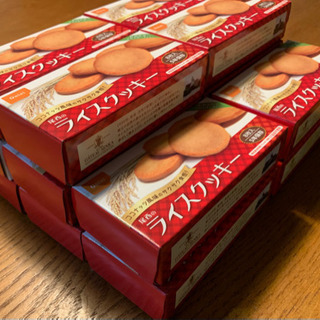 【未開封】ライスクッキー（賞味期限7月末）16箱500円