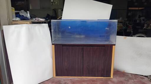 ☆引き渡し完了☆【水槽・ろ過器】 アクリル120×45×45 エーハイム 3台