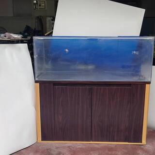 ★引き渡し完了★【水槽・ろ過器】　アクリル120×45×45 エーハイム　３台