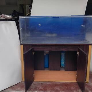 ★引き渡し完了★【水槽・ろ過器】　アクリル120×45×45 エーハイム　３台