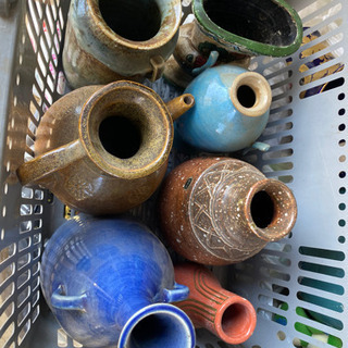 花瓶　壺　陶器焼き物
