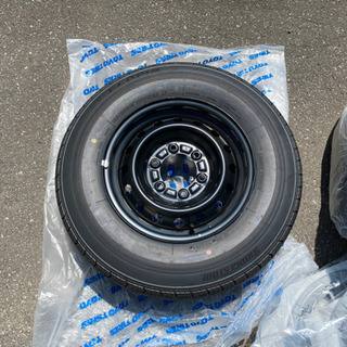 値下げ ハイエース用 新車外し品 スチールホイール＆ホイールキャップ 